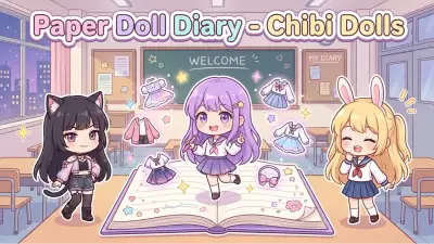 Paper Doll Diary - Chibi Dolls